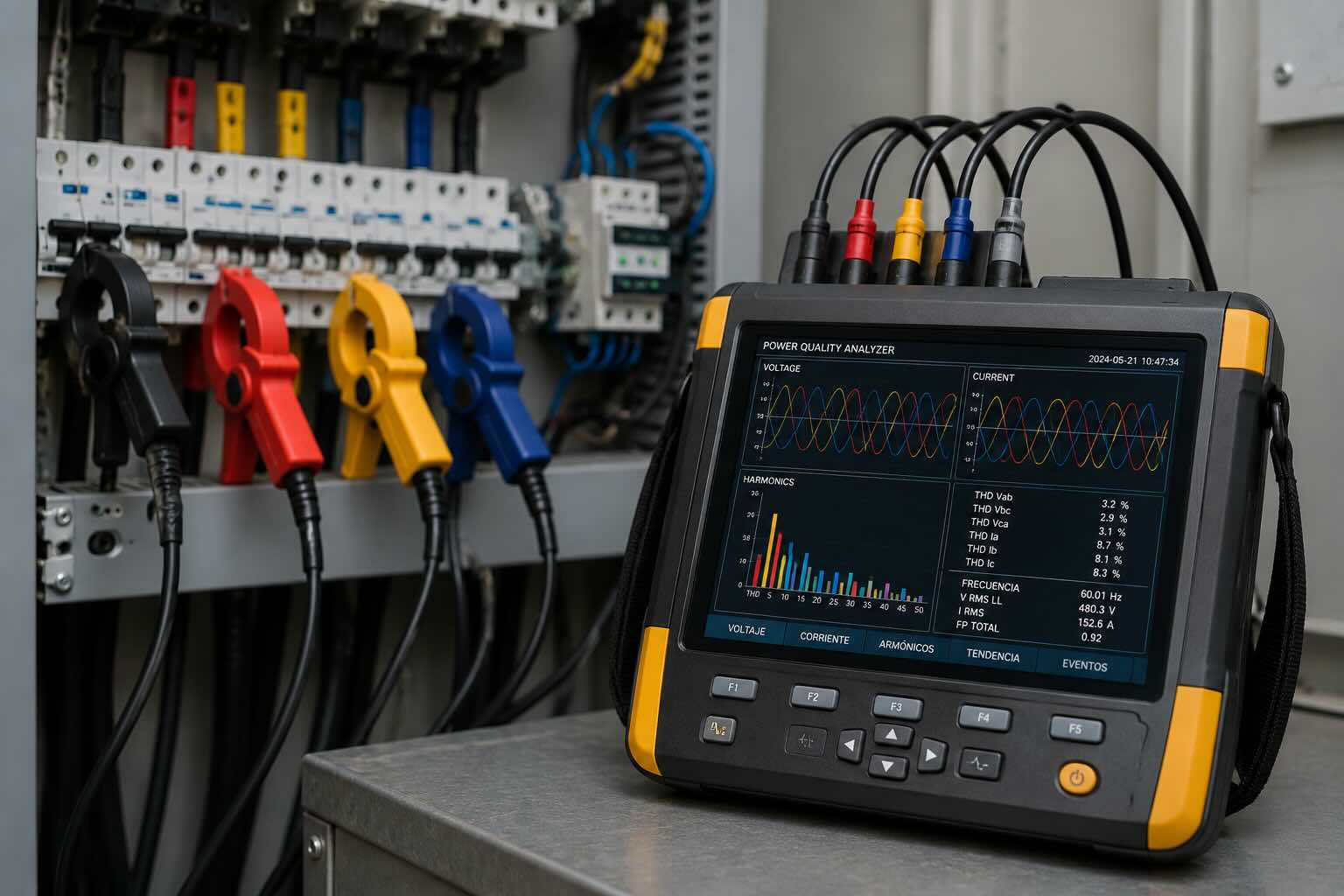 Estudio de calidad de energía