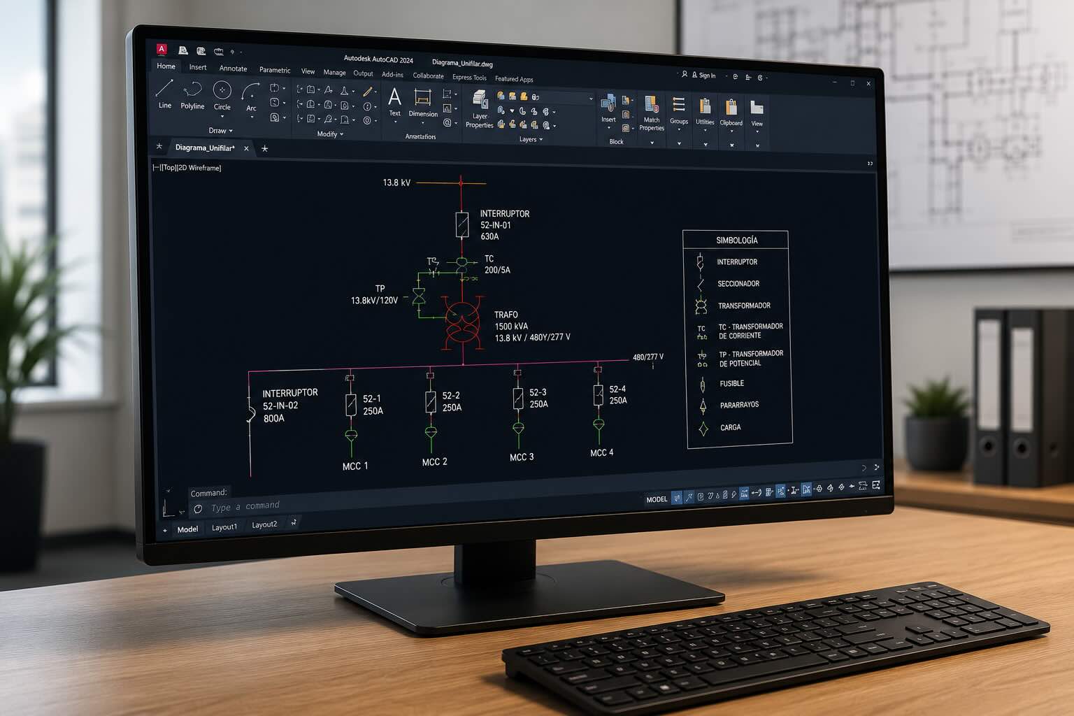 Ingeniería eléctrica especializada con planos y documentación