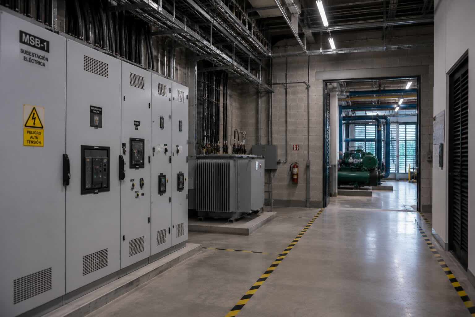 Hotel con operación eléctrica continua
