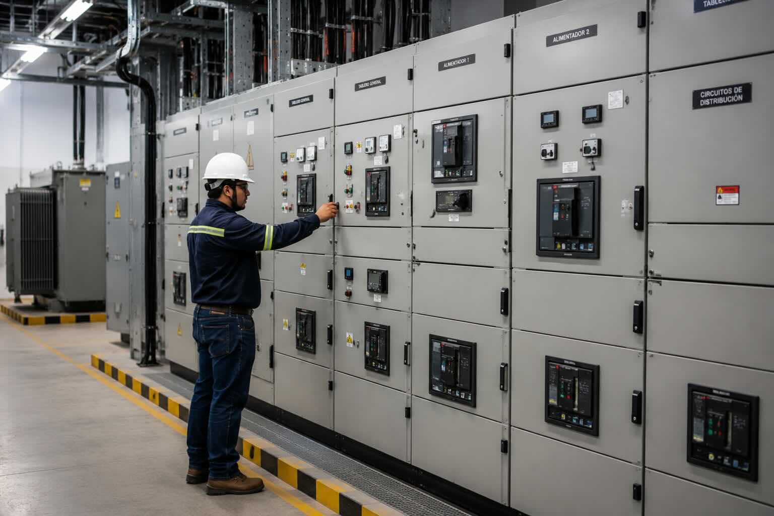 Tableros eléctricos industriales de media y baja tensión